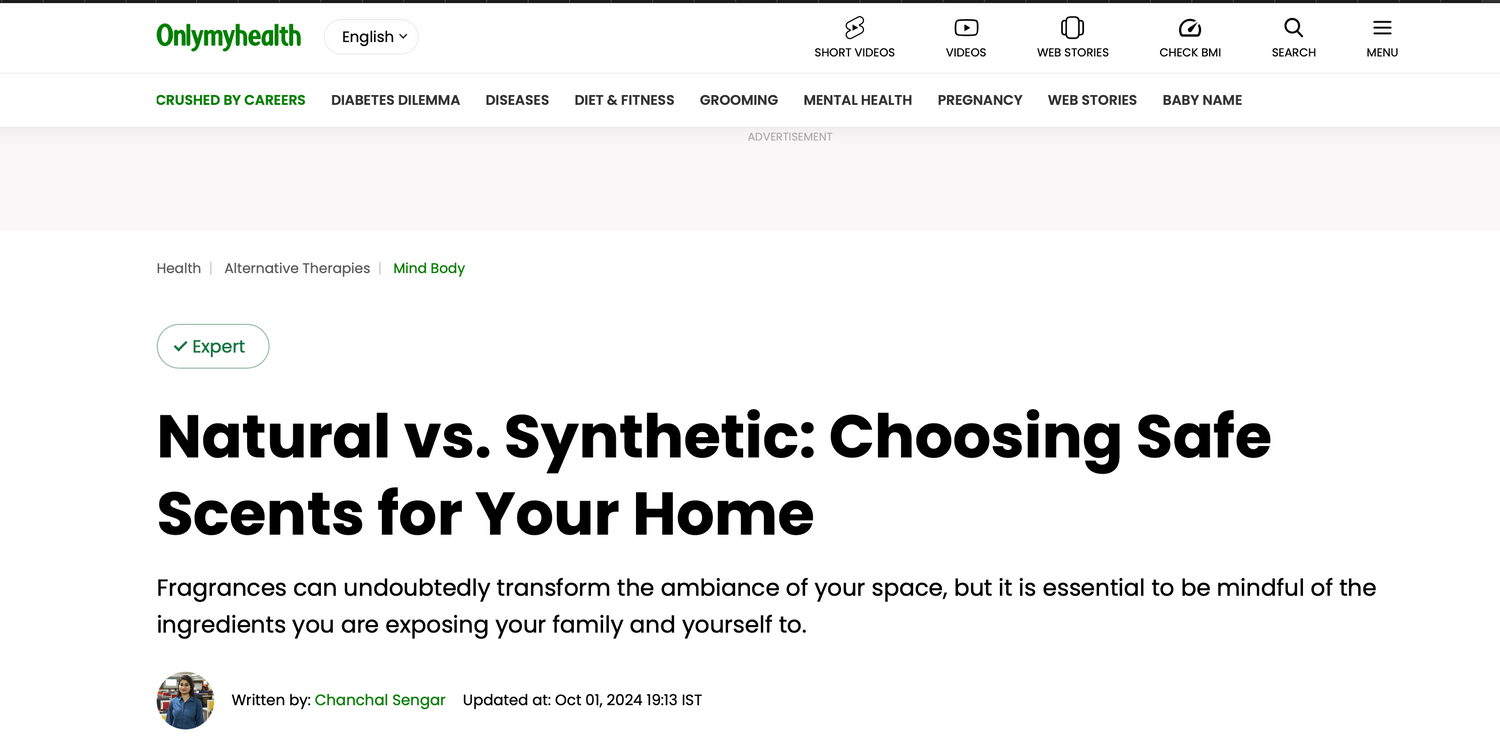 Only my health - Wikka Potions for Aromatherapy