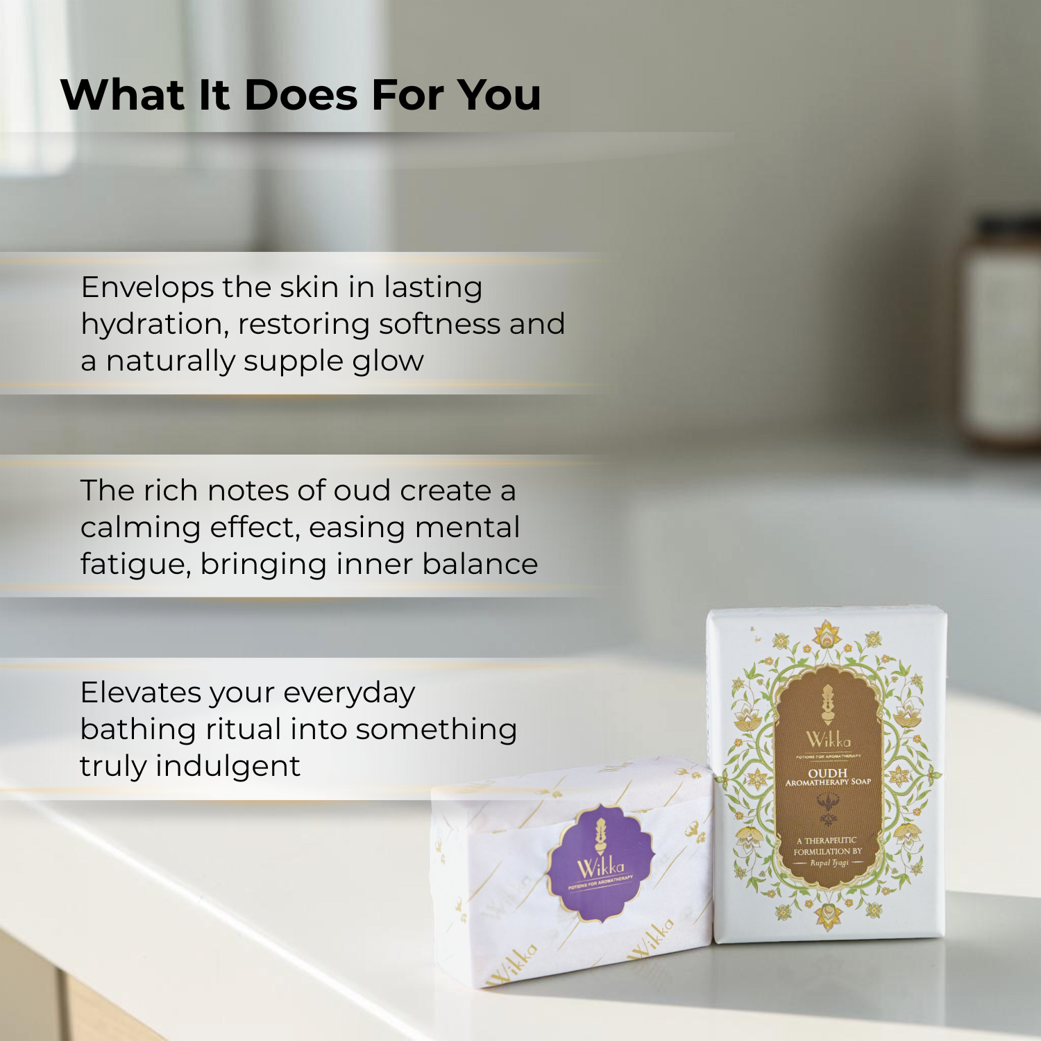 Oudh Aromatherapy Soap
