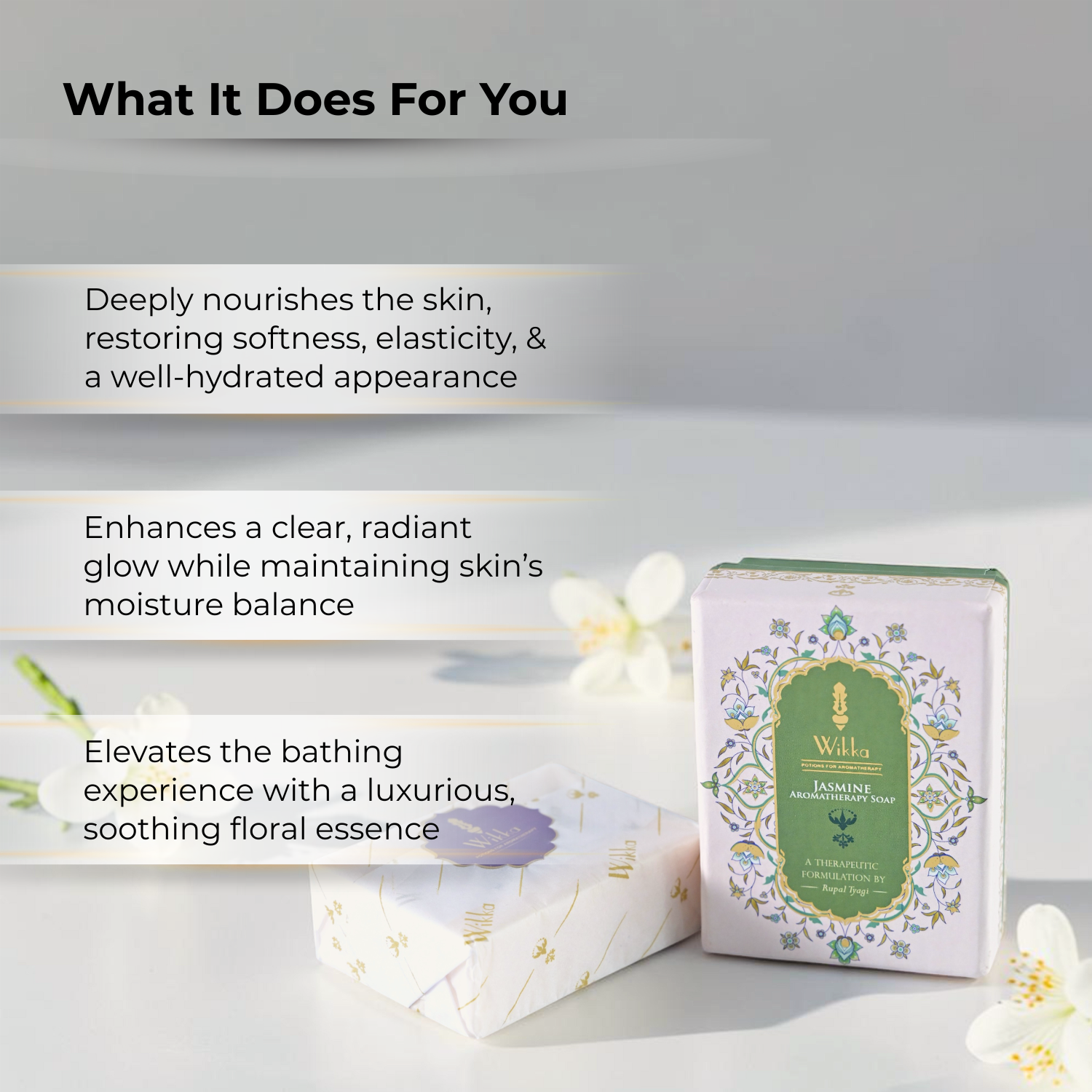 Jasmine Aromatherapy Soap