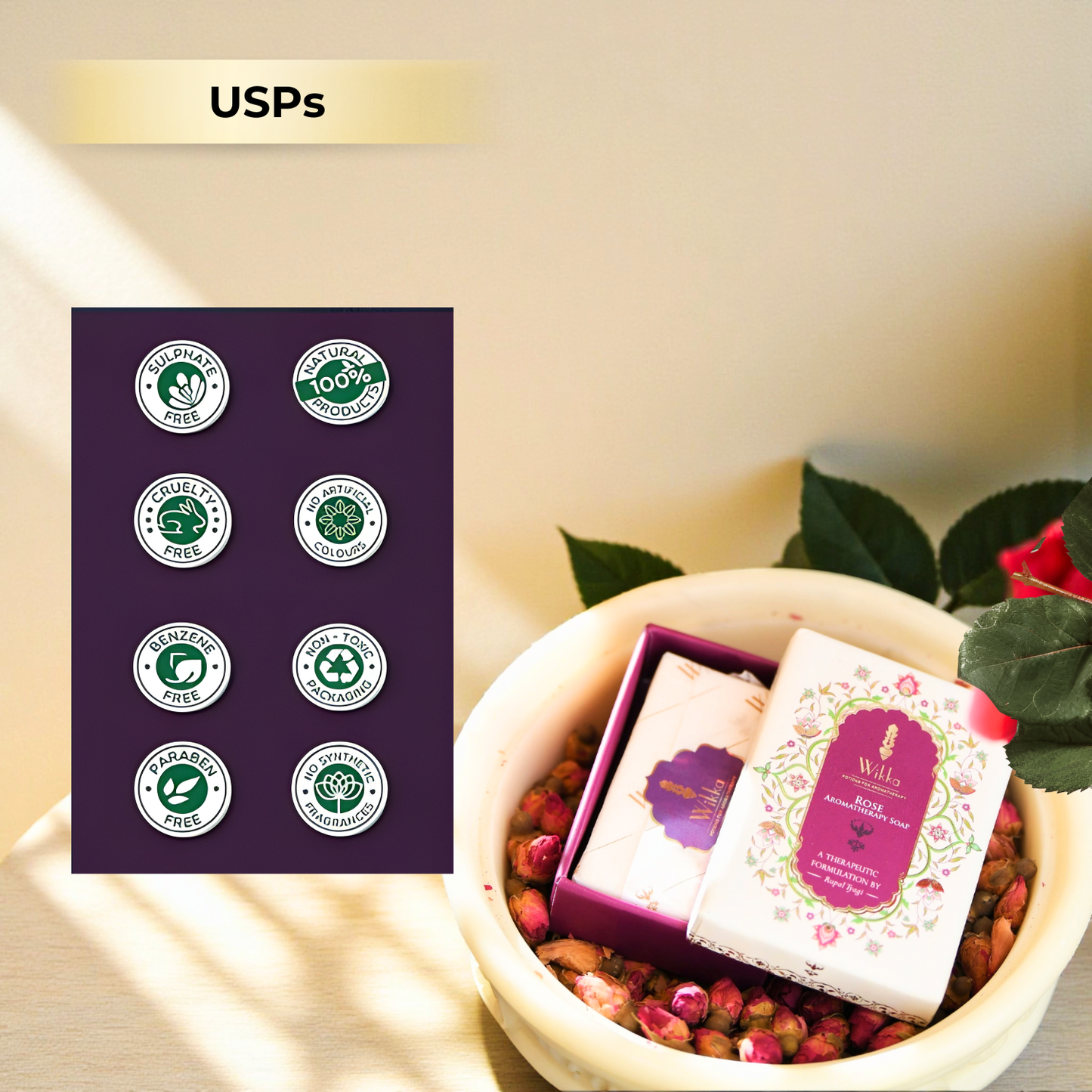 Rose Aromatherapy Soap