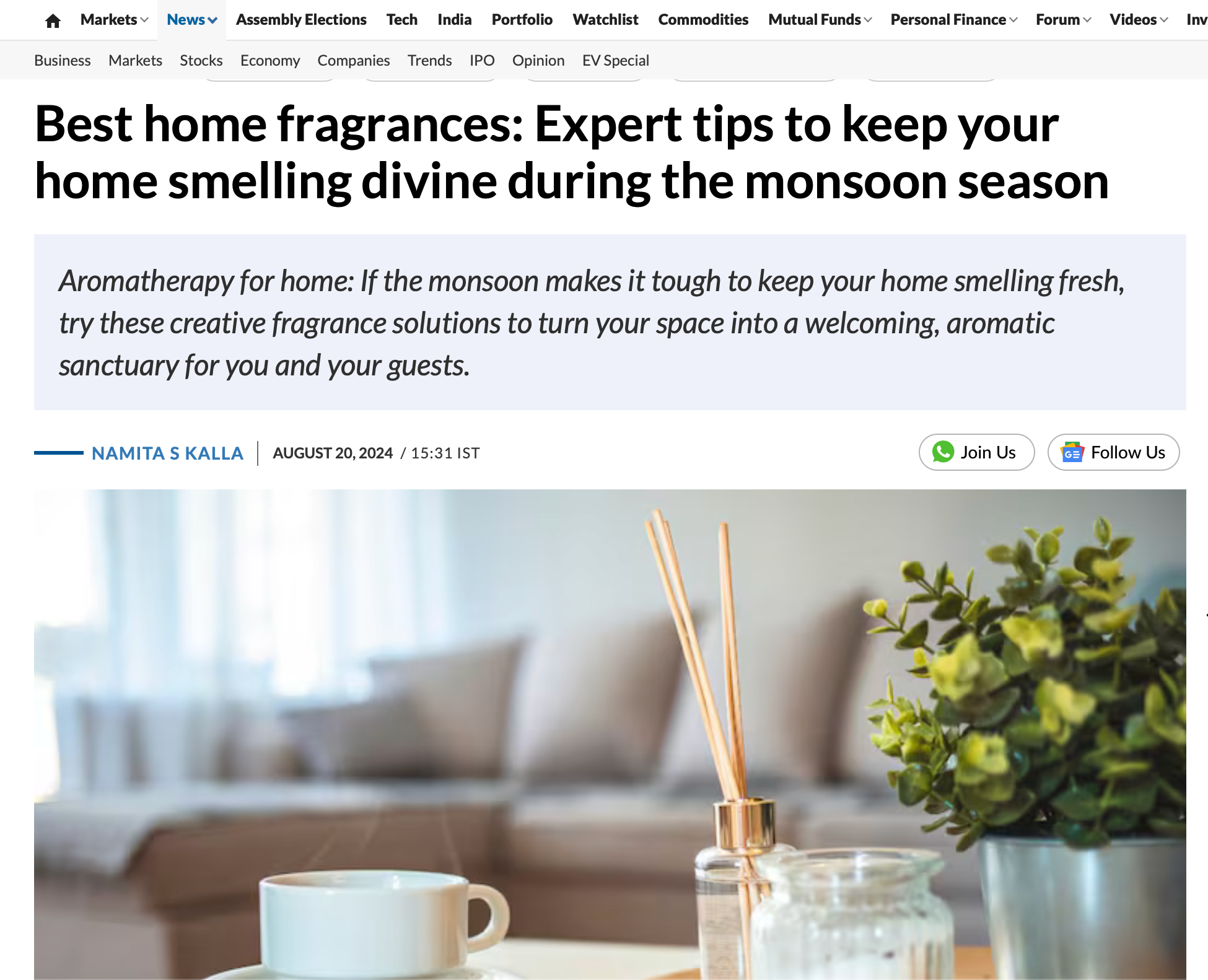 Money Control | Aug 20th, 2024. - Wikka Potions for Aromatherapy