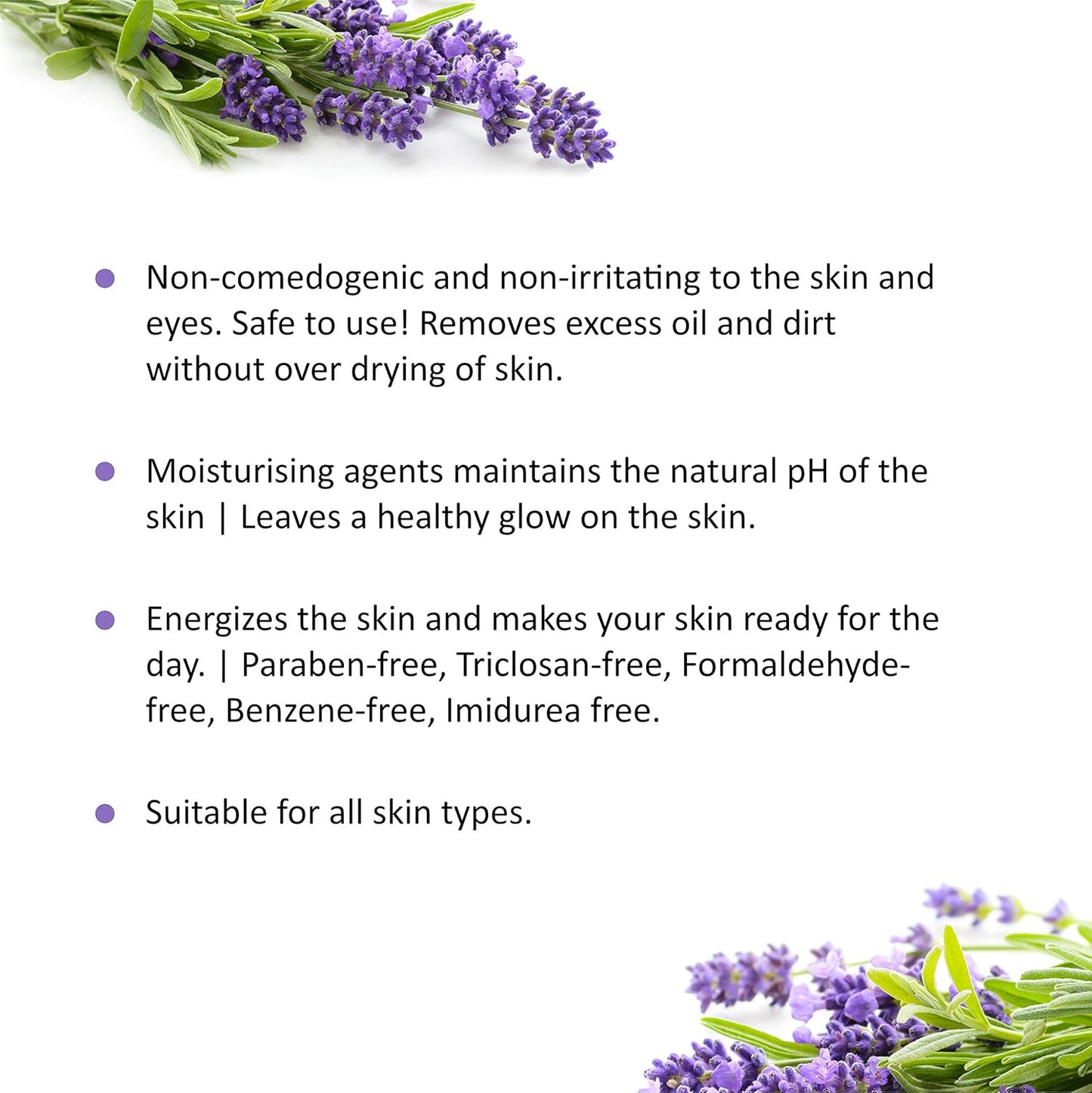 Lavender Ethral Face Wash