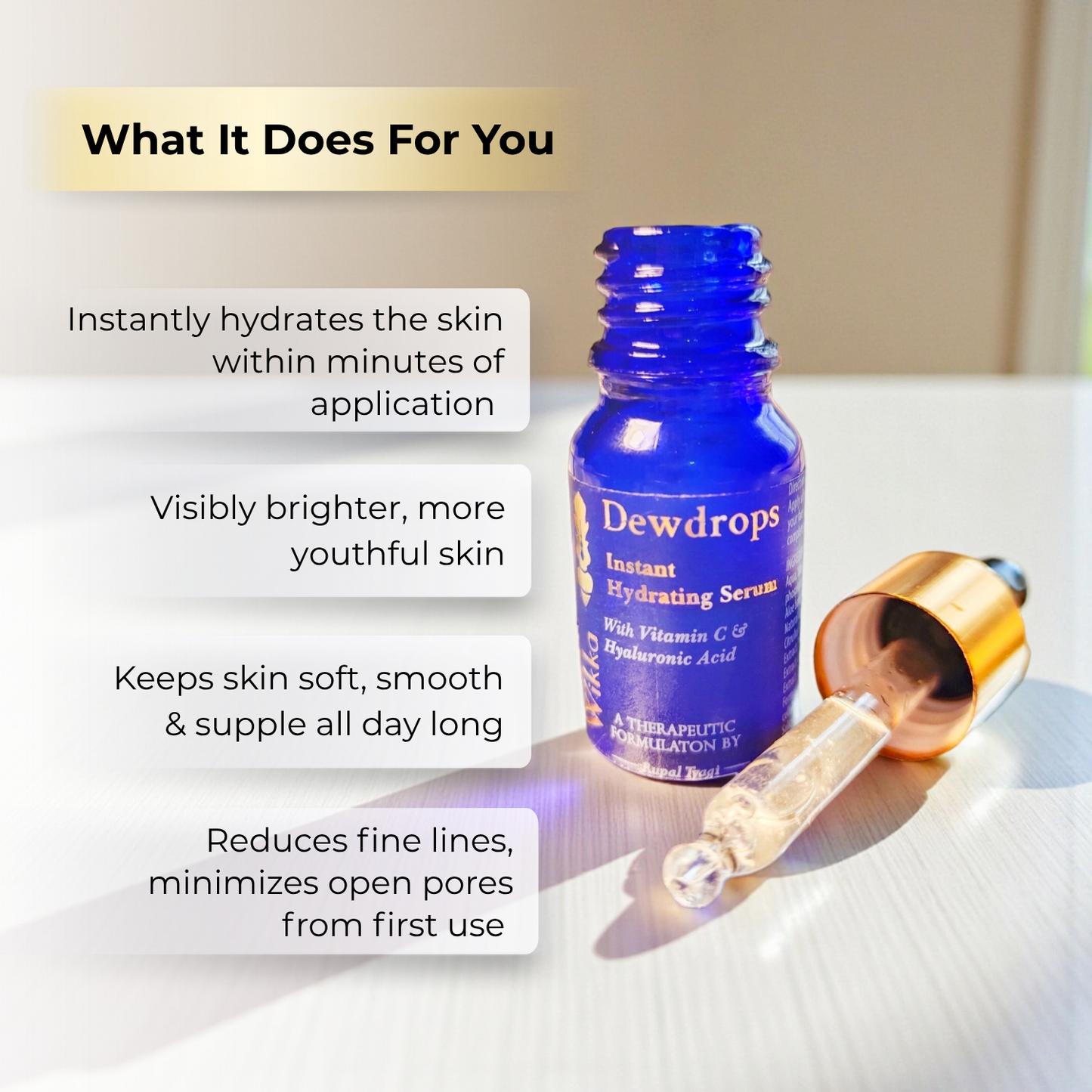 Dewdrops - Instant Hydrating Serum 10 ml