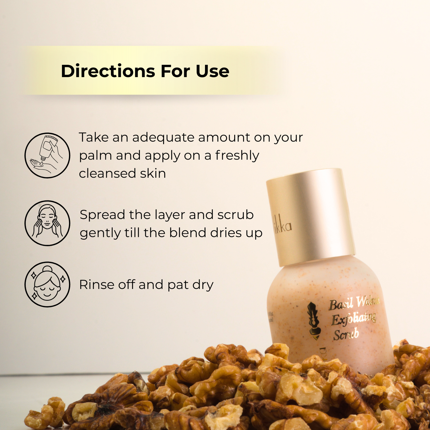 Basil Walnut Exfoliating Scrub