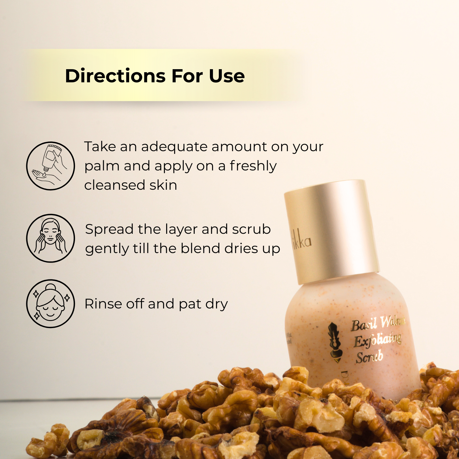 Basil Walnut Exfoliating Scrub