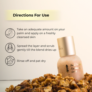 Basil Walnut Exfoliating Scrub