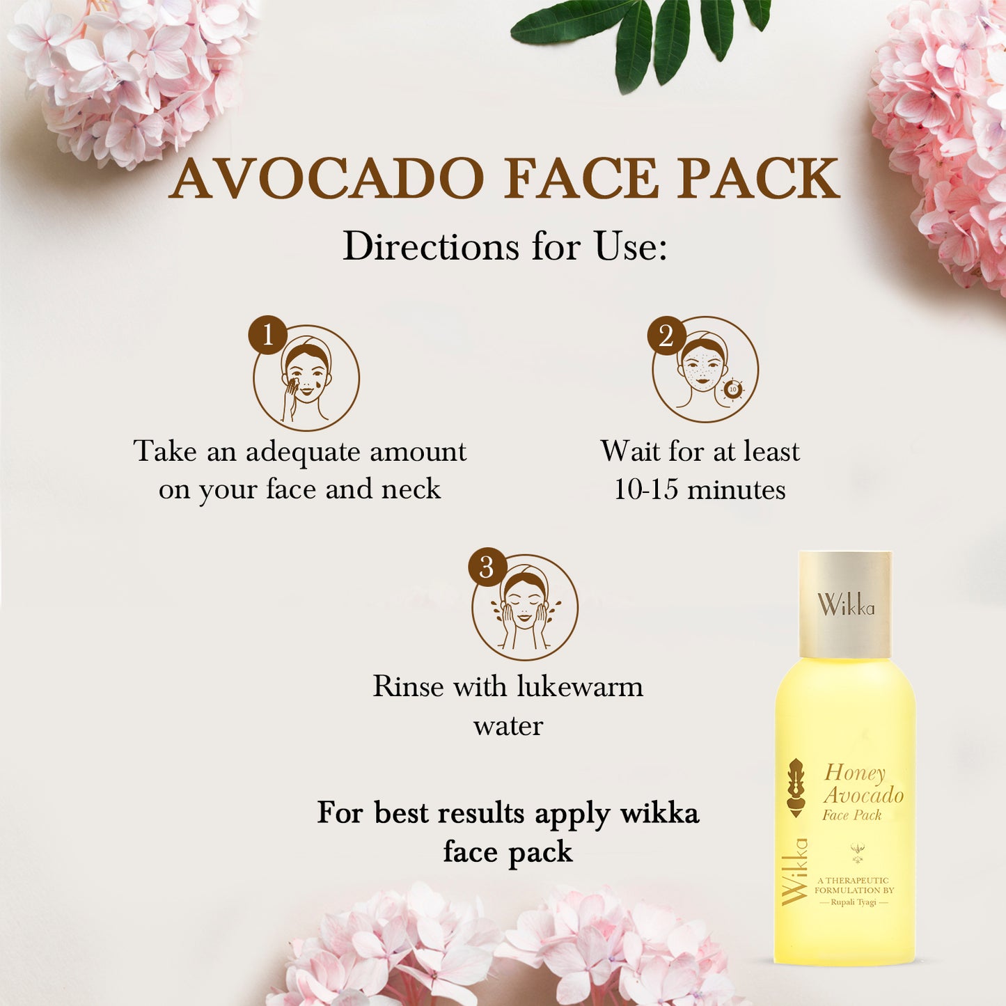 Honey Avocado Face Pack