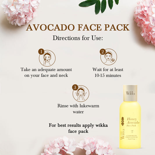 Honey Avocado Face Pack