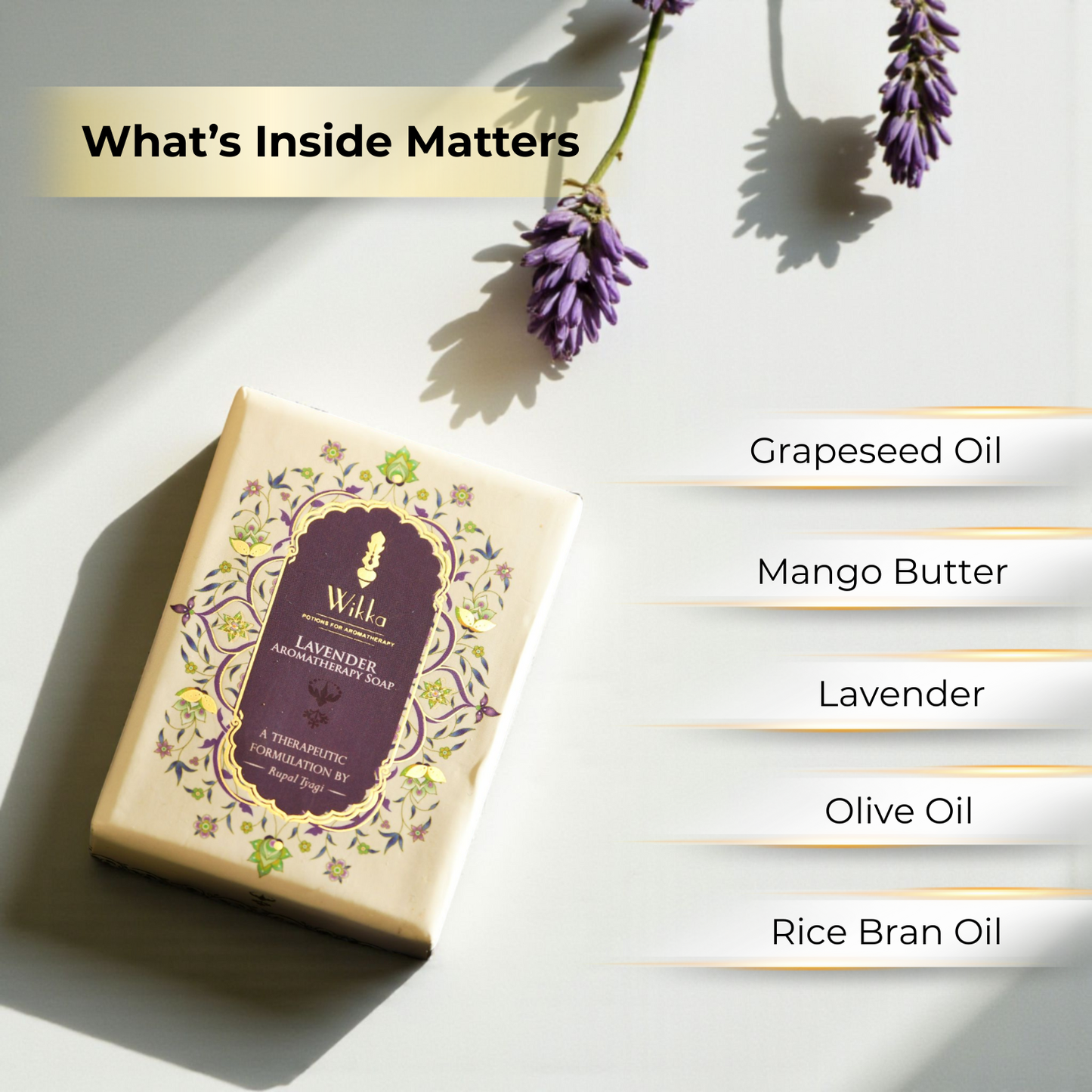 Lavender Aromatherapy Soap